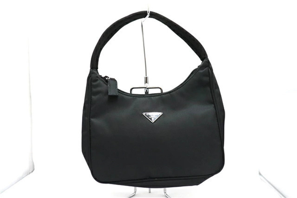 Prada handbag hobo black